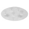 LED-plafondlamp Firenze II Roestvrij staal - 1 lichtbron
