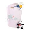 Wasmand Elli Rood - Textiel - 40 x 52 x 20 cm