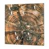 Wandgarderobe Norlane Braun / Silber