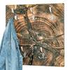 Wandgarderobe Norlane Braun / Silber