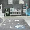 Kindervloerkleed Australia Yowah kunstvezels - grijs - 80 x 150 cm