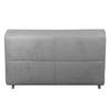Schlafsofa Tenorio Microfaser - Grau - Breite: 140 cm