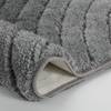 Badmat Tender textielmix - Grijs - 60 x 60 cm