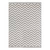 In-/Outdoorteppich Palma Polypropylen - Grau - 200 x 290 cm