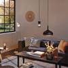 Suspension Embla I Acier inoxydable - 1 ampoule - Noir
