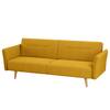 Schlafsofa Asbro Webstoff - Gelb