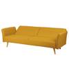 Schlafsofa Asbro Webstoff - Gelb
