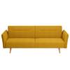 Schlafsofa Asbro Webstoff - Gelb