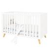 Lit de bébé évolutif Move Blanc
