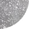 Beistelltisch Terrazzo I Terrazzo / Metall - Mehrfarbig / Weiß