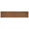 Sitzbank GRASBY Pinie massiv / Metall - Pinie Dunkel / Schwarz