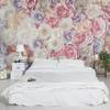 Vliestapete Pastell Paper Art Rosen Vliespapier - Mehrfarbig - 288 x 190 cm