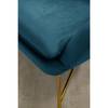 Sessel Miena Samt - Marineblau