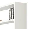 Bücherregal Empire Cremeweiß - 276 x 221 cm