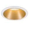 Einbauleuchte Cole II Aluminium / Polycarbonat - Weiß / Gold - Flammenanzahl: 3