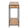 Wandtafel Coogee wild eikenhouten look/zwart