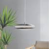 Suspension LED Moneva III Polycarbonate / Acier - 1 ampoule