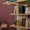 Open wandkast Buena balkeneikenhouten look