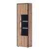 Woonwand Buena I (3-delig) Bruin - Plaatmateriaal - Metaal - 246 x 210 x 50 cm