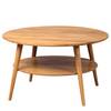 Salontafel Okemos massief wild eikenhout