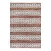 Wollteppich Aalborg Wolle - Creme / Orange - 160 x 230 cm