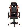 Gamingchair Game-Rocker G-30 Kunstleder - Schwarz / Orange - Schwarz / Orange