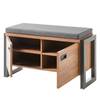 Banc d’entrée Marton Imitation chêne Stirling / Anthracite