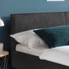 Letto imbottito Hip Hop Nero - Tessile - 146 x 76 x 205 cm