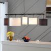 Lampada a sospensione Kamia II Cotone  / Ferro - 5 punti luce