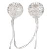 Solar-Lichterkette Sunshine Glamour Silikon / Aluminium - 20-flammig