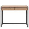 Wandtafel Denville Artisan eikenhouten look/antracietkleurig
