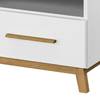 Nachttisch Carlsson (2er-Set) Weiß - Holzwerkstoff - 47 x 41 x 42 cm