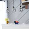 Hanglamp Fulvy II spiegelglas/metaal - 3 lichtbronnen