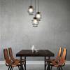 Pendelleuchte  Swirl Stahl - 3-flammig