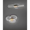 LED-plafondlamp Sedona kunststof/aluminium - 1 lichtbron
