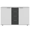 Kast Valencia I Wit - Plaatmateriaal - 130 x 83 x 41 cm