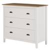 Kast Rivery III massief grenenhout - Wit