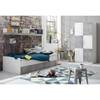 Wandboard Canaria Beige - Braun - Weiß - Holzwerkstoff - 204 x 22 x 21 cm
