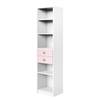Scaffale Cindy Bianco - Materiale a base lignea - 48 x 197 x 40 cm