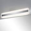 LED-Badleuchte Lukida Acryl / Aluminium - 1-flammig