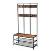 Kompaktgarderobe Morristown Braun