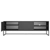 TV-Lowboard Lipp I Schwarz