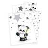Kinderbettwäsche kleiner Panda Baumwolle - Mehrfarbig