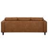 3-Sitzer Sofa MAISON Mischgewebe Xia: Cognac - Ohne Schlaffunktion