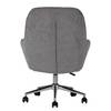 Bürostuhl Valady II Microfaser / Eisen - Grau / Chrom