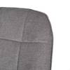 Bürostuhl Valady II Microfaser / Eisen - Grau / Chrom