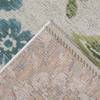 Teppich Lost Garden Polypropylen / Polyester - Beige / Blau - 123 x 180 cm