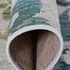 Teppich Lost Garden Polypropylen / Polyester - Beige / Blau - 123 x 180 cm