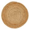 Teppich Mamda I Jute - Durchmesser: 80 cm
