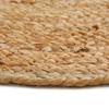 Teppich Mamda I Jute - Durchmesser: 80 cm